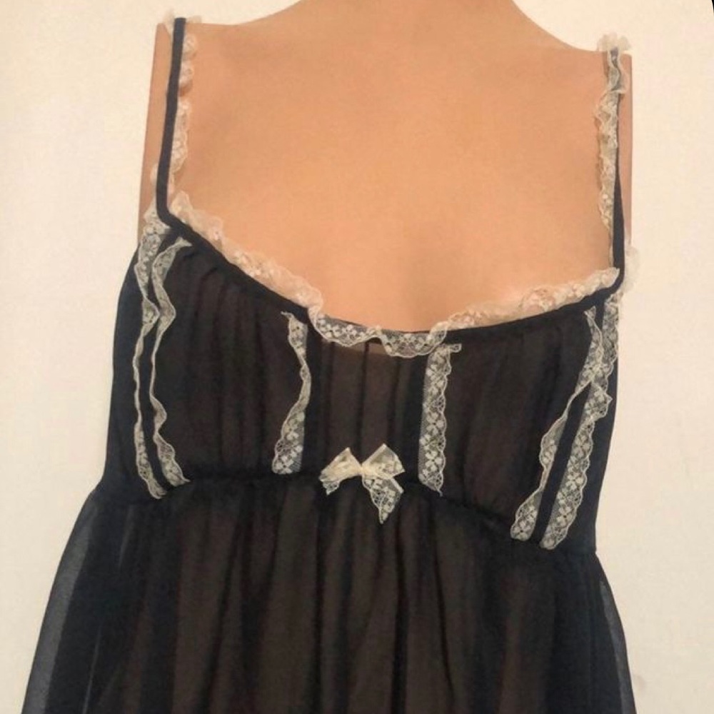Victoria’s Secret Black Chemise